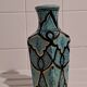 Vase bleu et or Azouz Kharraz Tunisie
