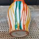 1960s multicolored glazed ceramic vase