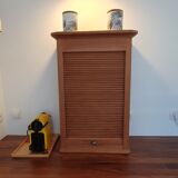 Wooden curtain cabinet