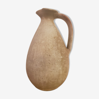 Artisanal sandstone pitcher