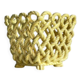 Vintage Braided Cache-Pot
