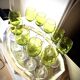 Art Deco crystal wine glass set - 1960s