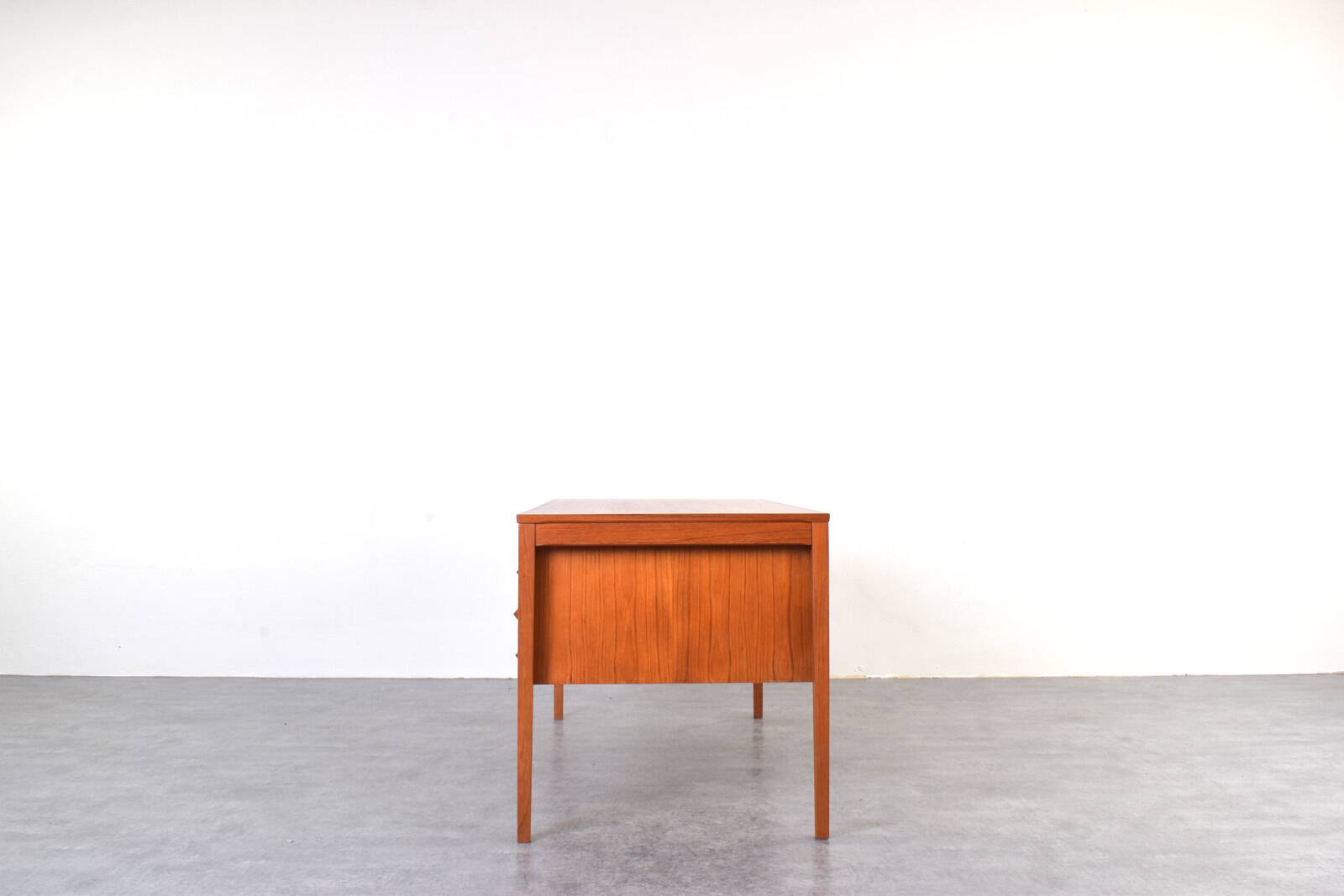Mid-Century Teak Executive Desk by Torbjørn Afdal for Bruksbo, 1960s.