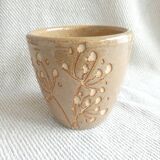 Earthen flowerpot