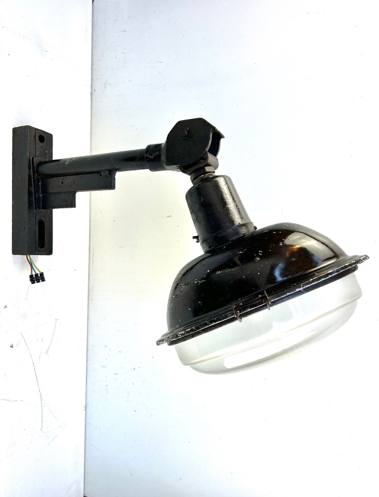 Wall lamp rue reverbere 1950