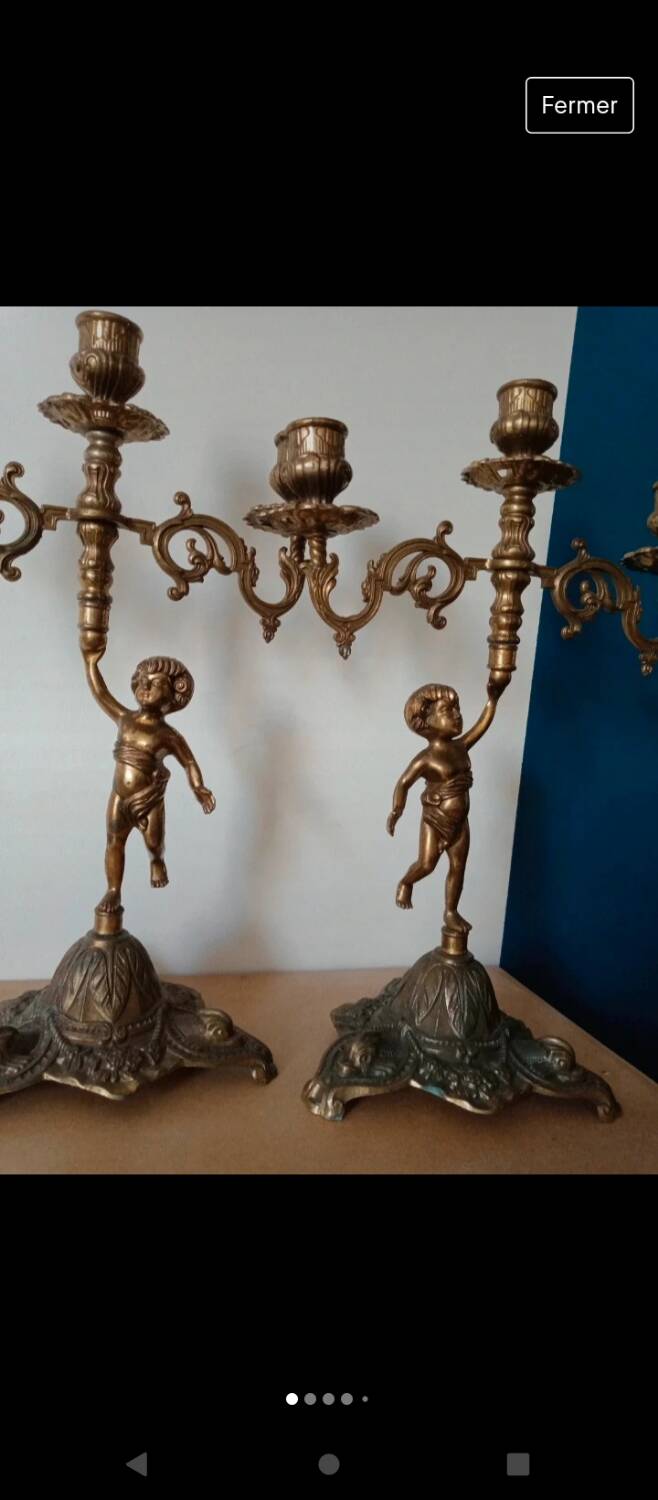 Vintage candlesticks