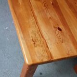 Solid pine coffee table from the 80s