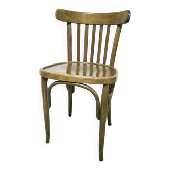Ancienne chaise de bistrot en bois courbé