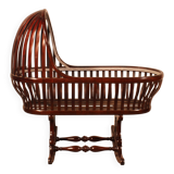 Curved Mahogany Cradle - 19th Century