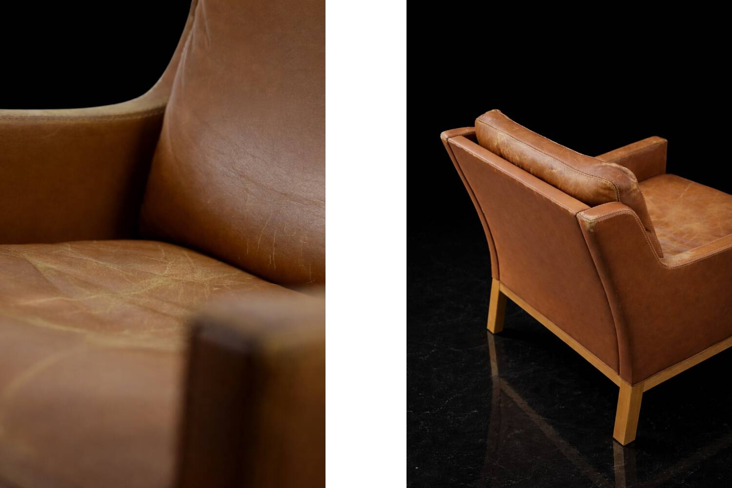 Vintage Mid-Century Modern Easy Chair Model 39 by Kai Lyngfeldt Larsen