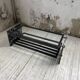 80s Italian marble and glass coffee table