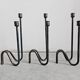 Set of 3 modern mid-century candle holders by Lino Sabattini