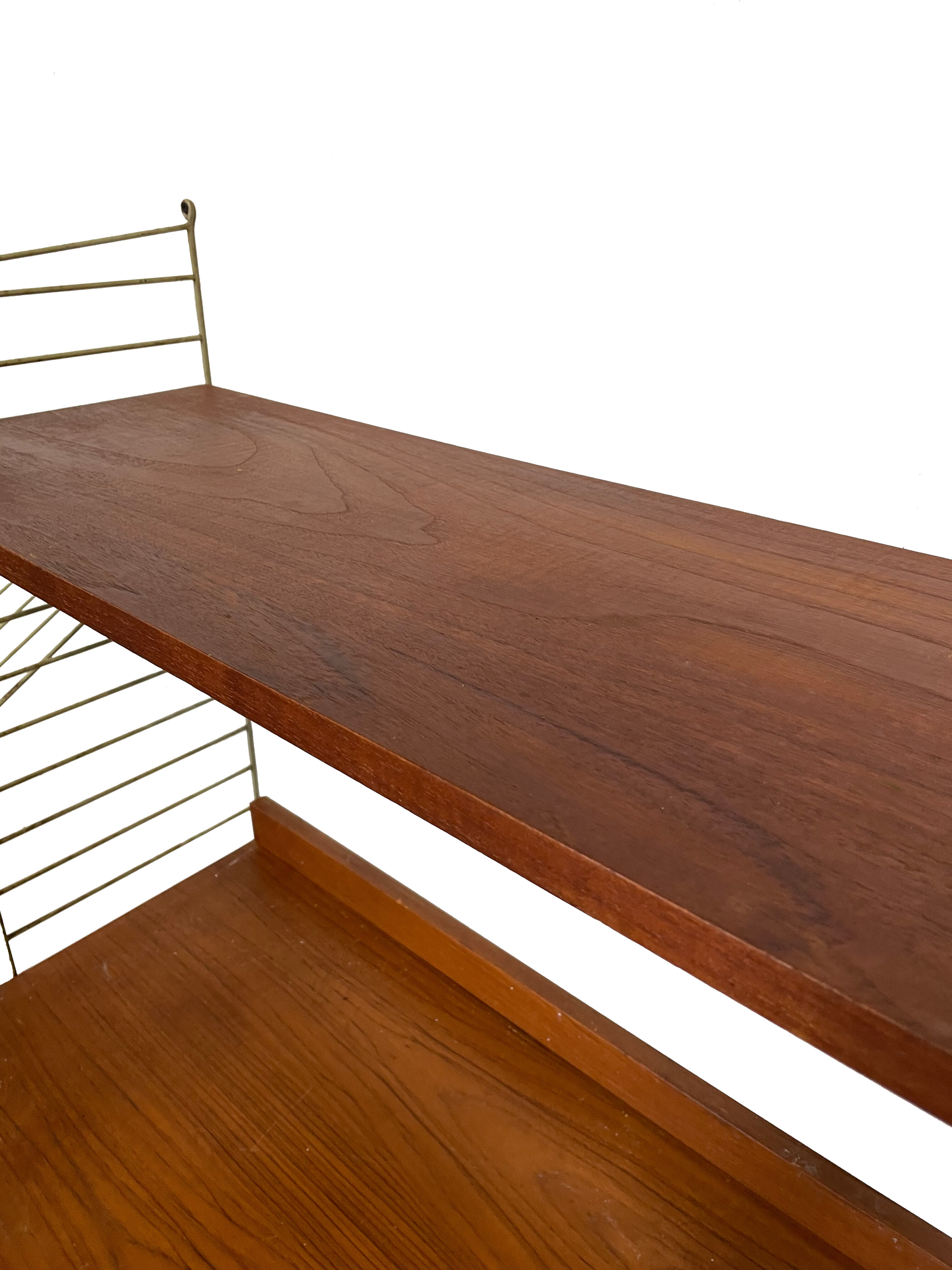 Mid Century Nisse Strinning string wall system 1960