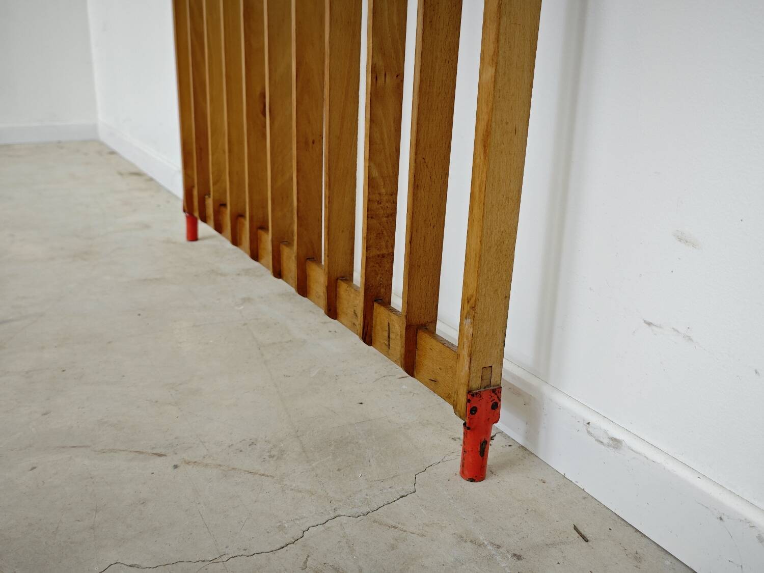 Wooden wall coat rack by Krasna Jizba