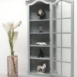 Display case made of oak wood