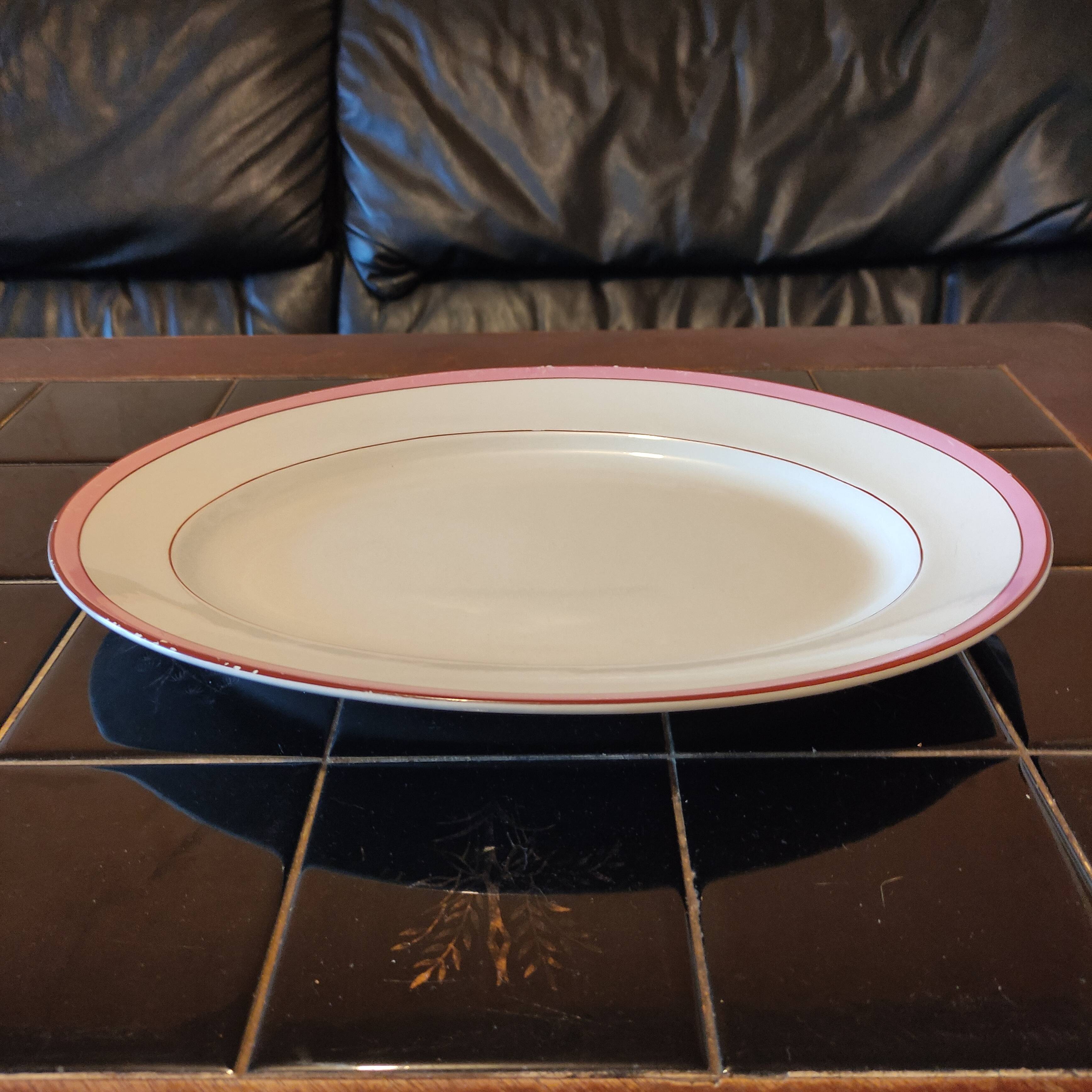 5 Serving dishes KG Lunéville pink