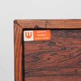 Scandinavian chest of drawers with 8 drawers in Rio rosewood