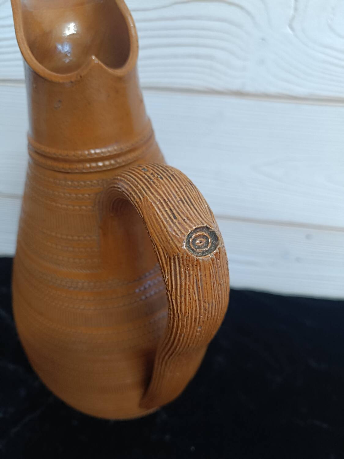 Terracotta pitcher