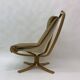 Falcon Leather Lounge Chair by Sigurd Ressel for Vatne Møbler, 1970s