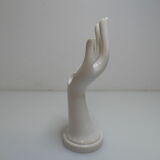 Vintage white porcelain hand