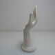 Vintage white porcelain hand