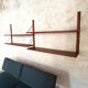 Vintage Scandinavian wall library in teak by Sven Ellekaer