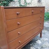 Teak chest of drawers 1960