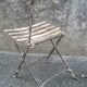 2 folding bistro / garden chairs fermob 1950