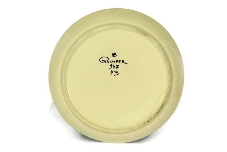 Quimper pottery asparagus plate