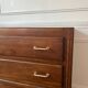 Commode en bois massif vintage années 60