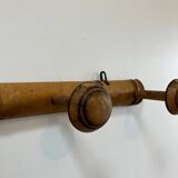 Large wooden coat rack