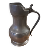 Large real pewter pitcher