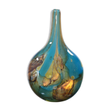 Vase soliflore Mdina sully glass