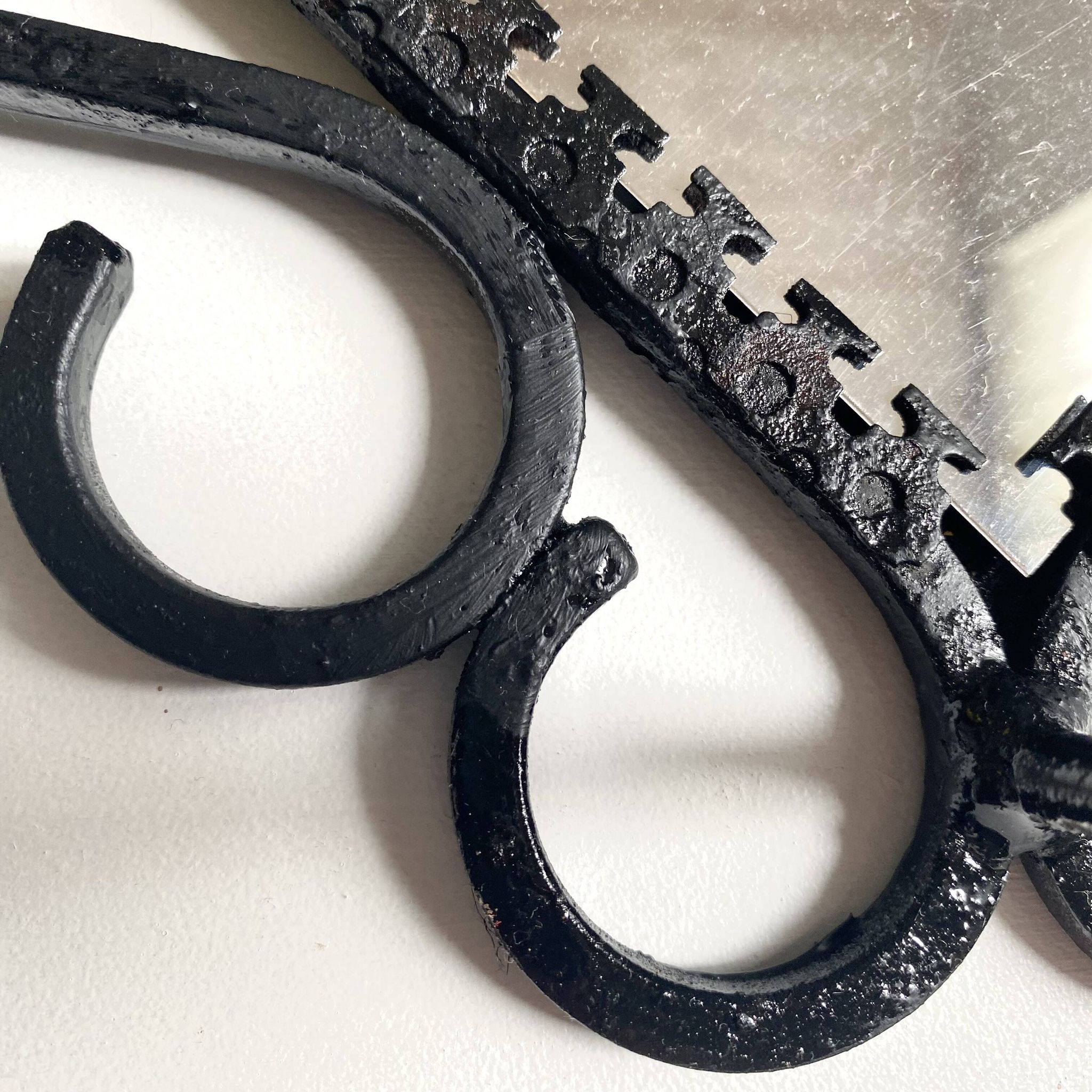 Vintage coat rack with mirror