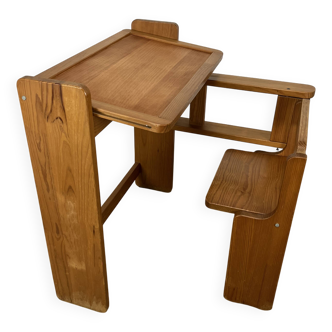 Trama folding pine children's desk, desk