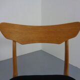 Side Chair in Oak by Schionning & Elgaard, 1960s
