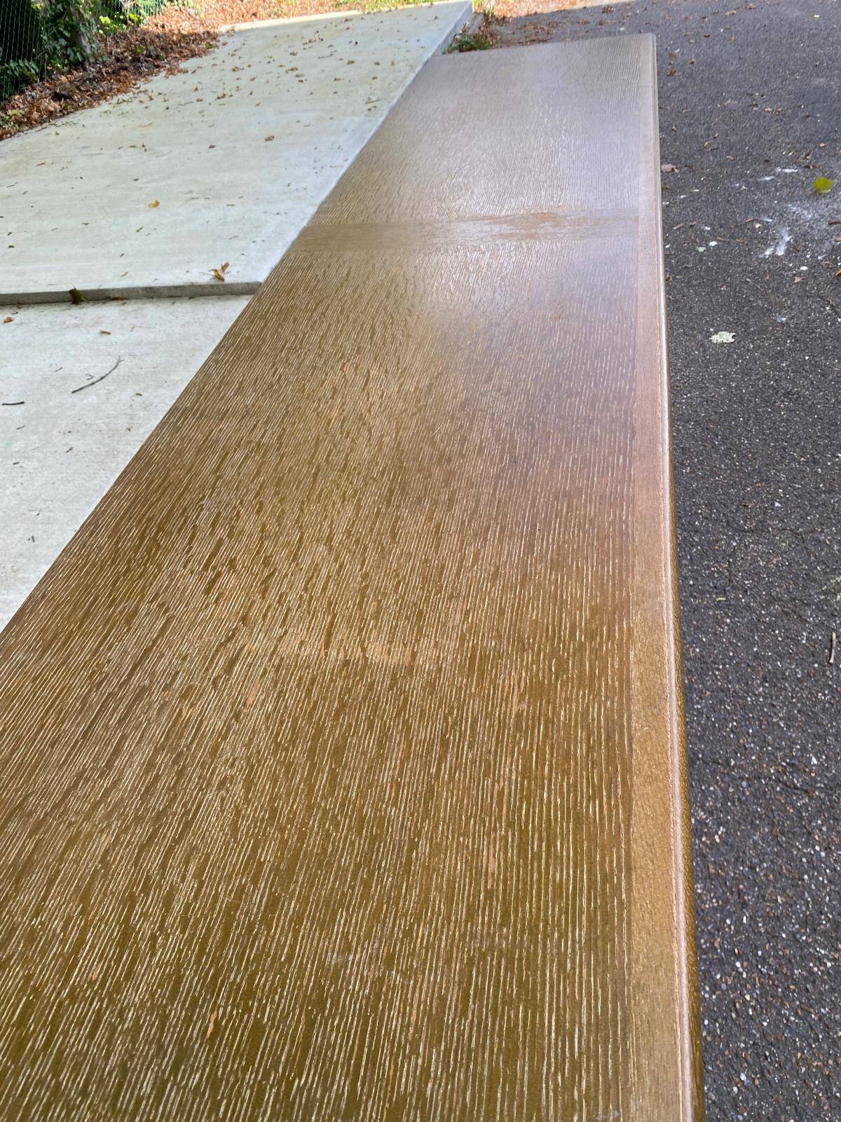 Spanish Renaissance patinated solid wood sideboard