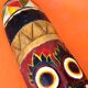 African / Tribal mask (large model) Carved and colored wood