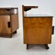 Pair of Midcentury Czechoslovakian Bedside Tables, 1940s