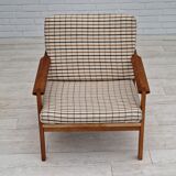 Années 1970, design danois par Illum Wikkelsø, modèle Capella pour Eliersen Møbler, bois de chêne.