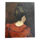 Tableau, portrait de dos