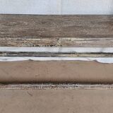 Old burmese teak bench