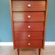 Vintage Scandinavian teak chiffonnier