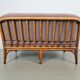 Organic Modern Bamboo and Rattan Loveseat from McGuire, 1970s