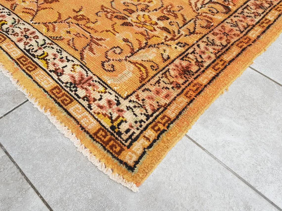 Orange Antique Turkish Carpet sku 805