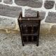 Rattan shelf