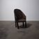 Primitive Handcrafted Organic Highback Naga Chair In Solid Teak, Wabi Sabi Style 1970s