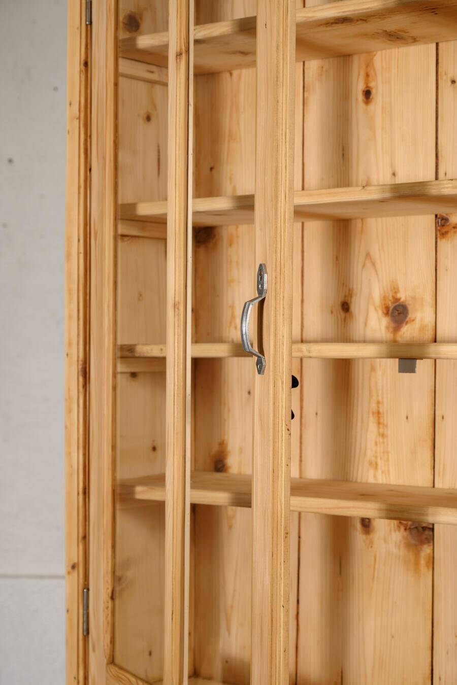Library/sideboard in raw wood