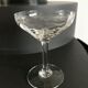 Set of 9 champagne coupettes engraved 40-50 years