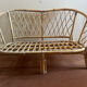 Vintage 60s/70s rattan/bamboo lounge set
